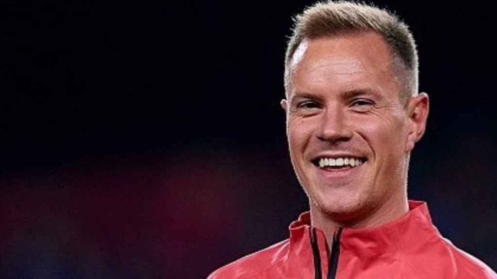 Marc ter Stegen, sonriente / INSTAGRAM