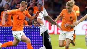 De Ligt y De Jong en un partido con Holanda / EFE