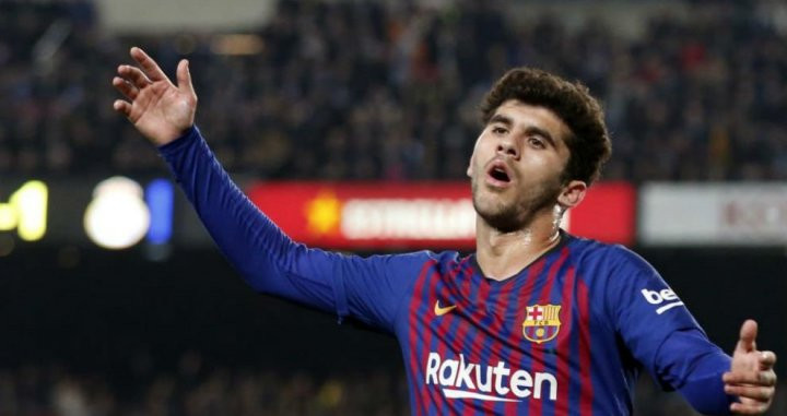 Carles Aleñá quiere seguir vistiendo de azulgrana/ EFE