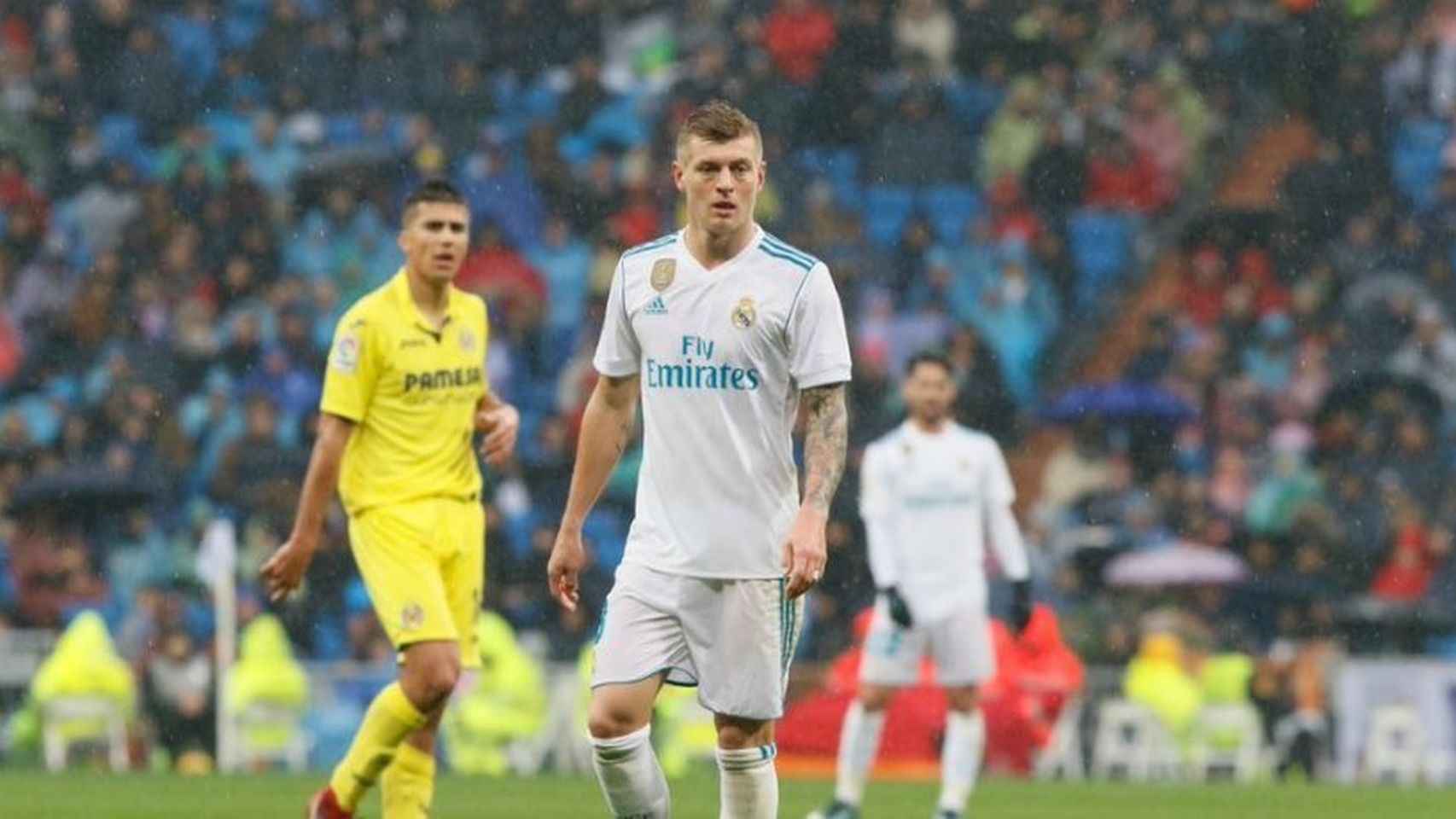 Toni Kroos en una imagen de archivo con el Real Madrid / EFE