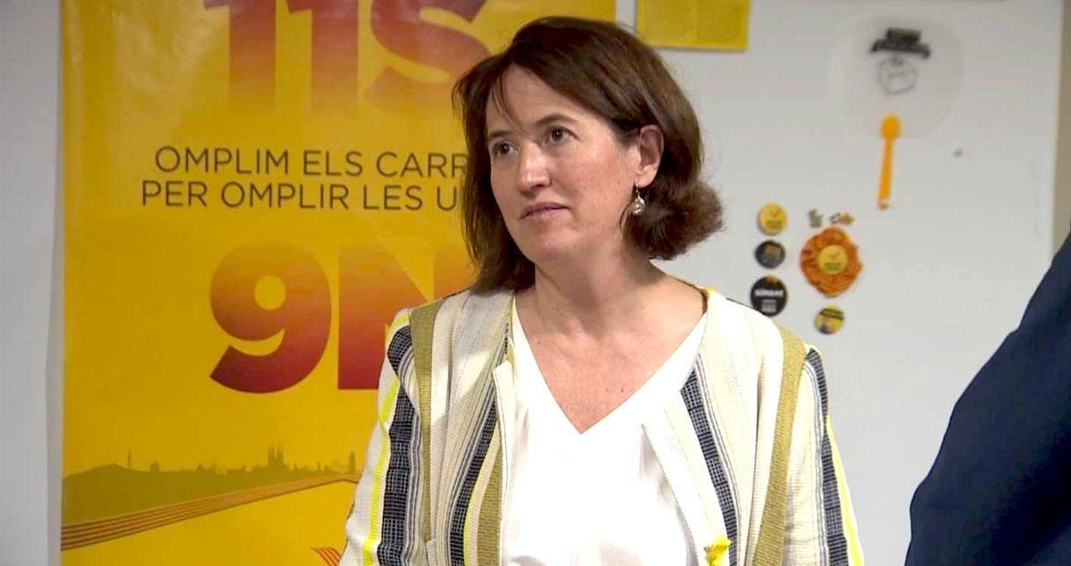 La presidenta de la ANC, Elisenda Paluzie / EFE