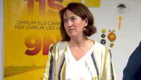 La presidenta de la ANC, Elisenda Paluzie / EFE