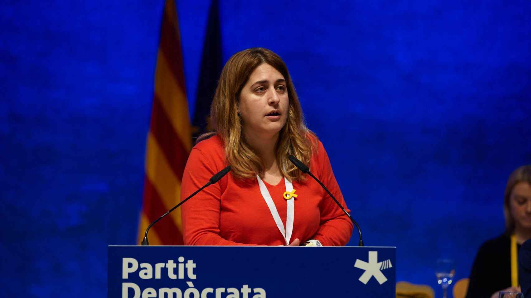 La senadora de JxCat, Marta Pascal, en un Consell Nacional del PDeCAT / PDeCAT