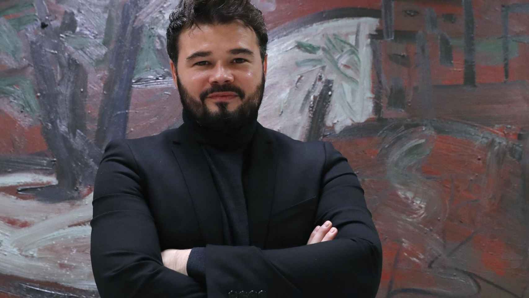 Gabriel Rufián, diputado de ERC, en una imagen de archivo / EFE