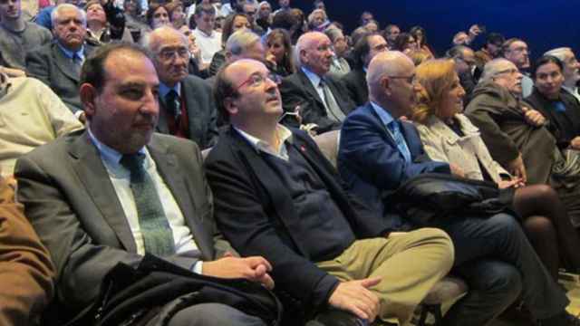 Ramn Espadaler, Miquel Iceta y Josep Duran Lleida, en el acto de presentación de Portes Obertes del Catalanisme / EUROPA PRESS