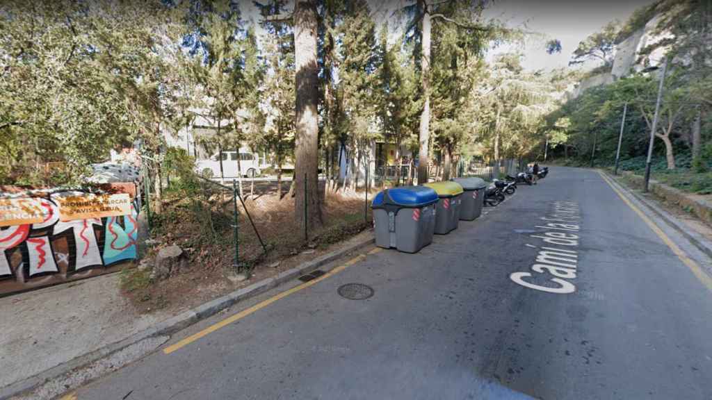 Imagen del Camí de la Foixarda, zona donde se produjo la agresión con un martillo / GOOGLE STREET VIEW