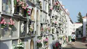 Foto de archivo de un cementerio