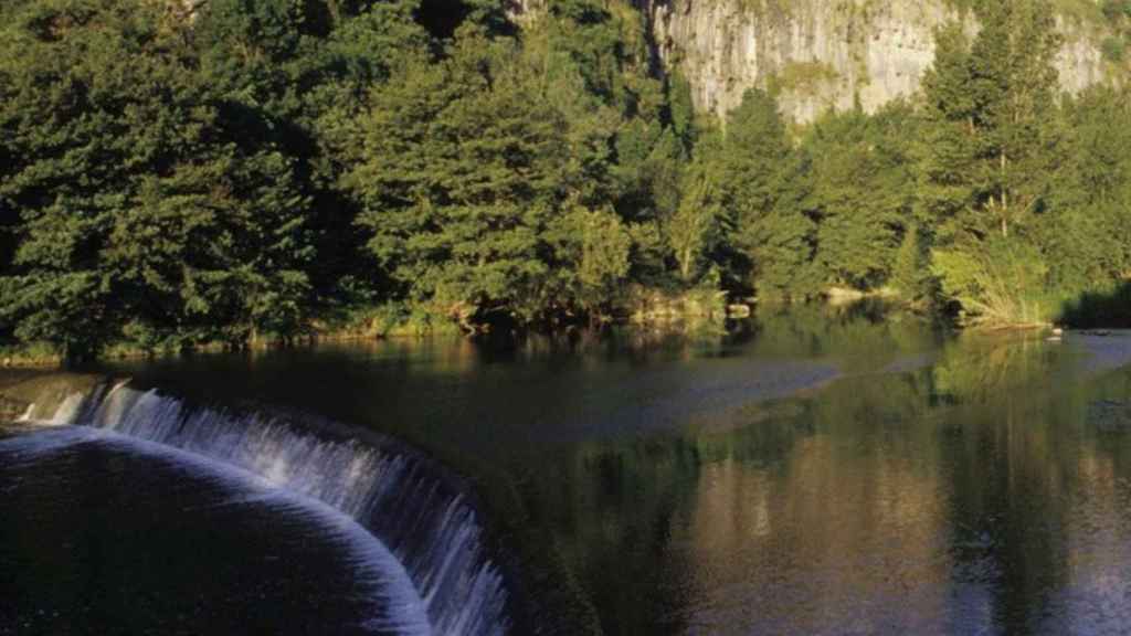 Una zona del río Fluvià, donde ha fallecido un adolescente ahogado / GENCAT