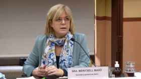 La secretaria general del Departamento de Salud, Meritxell Masó, durante la rueda de prensa / SALUT