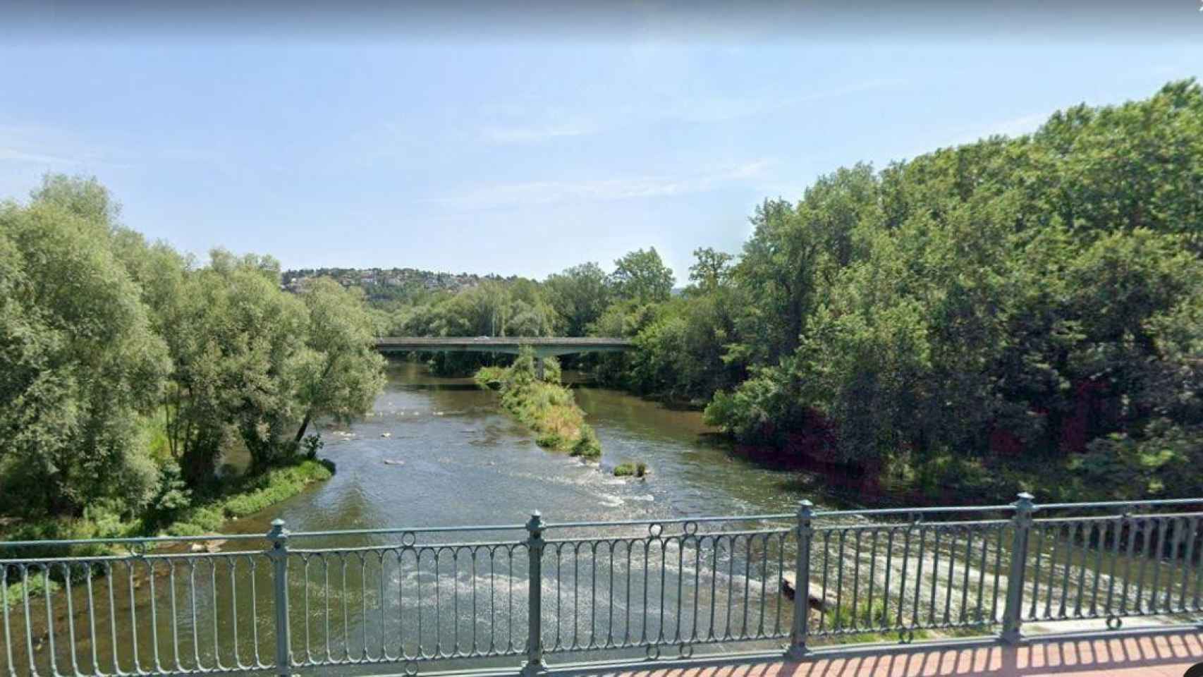 Zona del río Ter en la que ha fallecido un joven de 31 años / GOOGLE MAPS