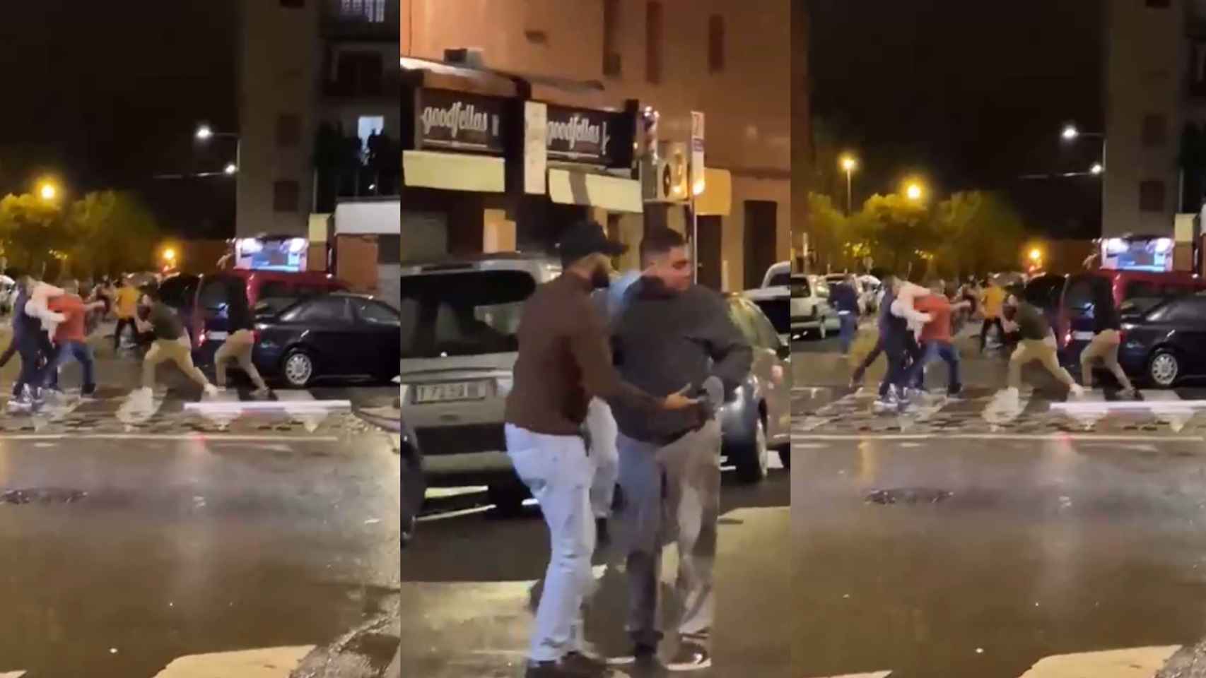 Pelea a palos en el barrio de  Gibert del Plà de Girona / CG