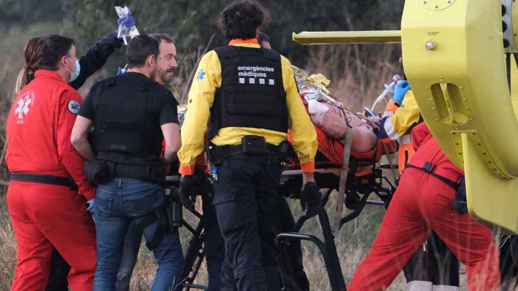 El pistolero de Tarragona, en el momento en que fue detenido / EP