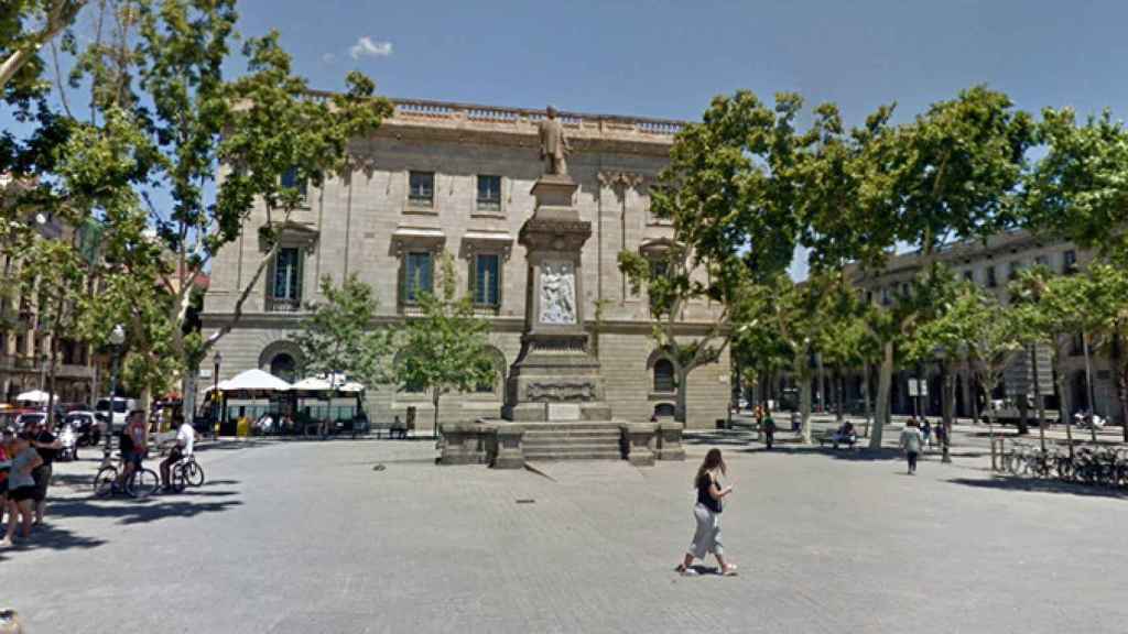 Plaza de Antonio López, en Barcelona