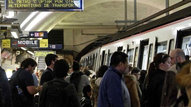 Imagen de archivo de una de las huelgas que hubo en 2016 durante el Mobile World Congress / CG