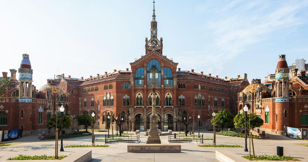 Imagen del recinto modernista del Hospital de Sant Pau i la Santa Creu / CG