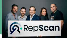 El equipo de la startup que ha creado la app Repscan / REPSCAN