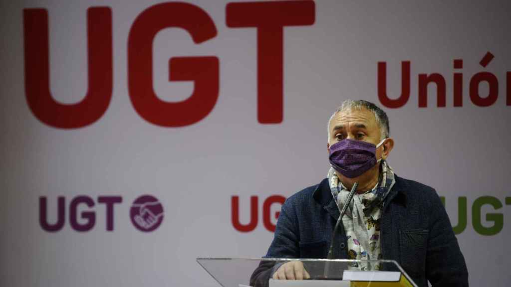 El secretario general de UGT, Pepe Álvarez