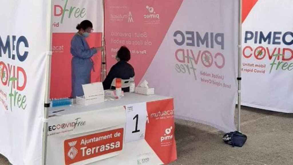 Pimec llega a los 1.631 test rápidos realizados a trabajadores de 141 empresas catalanas / PIMEC