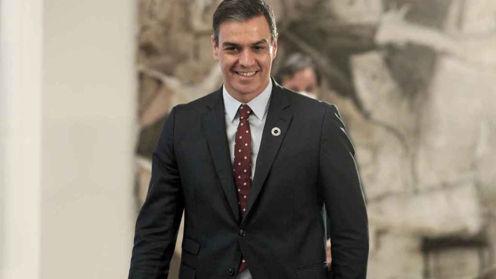 El presidente del Gobierno, Pedro Sánchez, a su llegada a la presentación del Plan de Impulso al Sector Turístico / EP