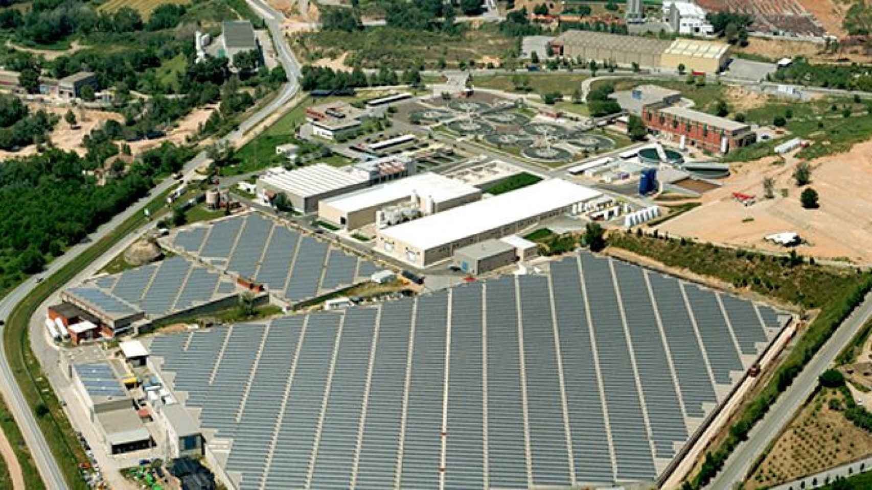 La estación de tratamiento del Llobregat del ATLL, una de las infraestructuras de la concesión que ha anulado el Tribunal Supremo / CG