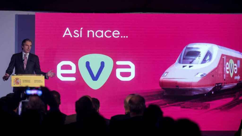 Presentación del nuevo servicio de Renfe, EVA