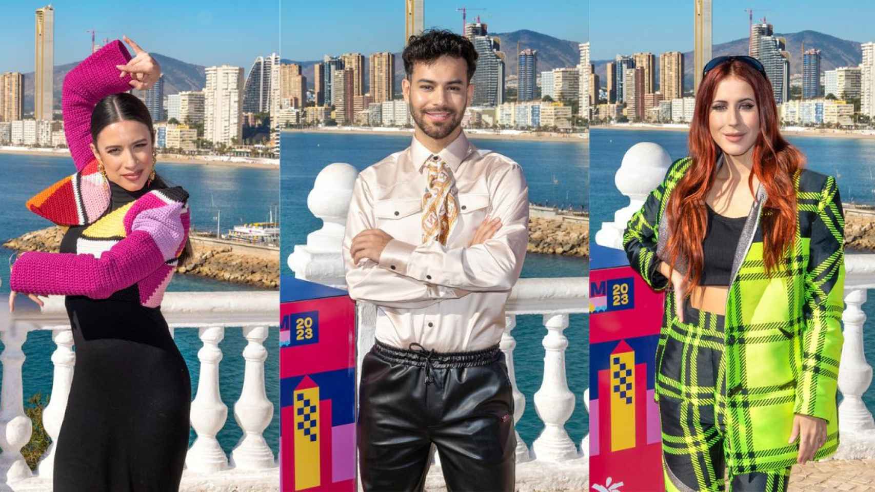 Blanca Paloma, Agoney y Vicco, finalistas del Benidorm Fest