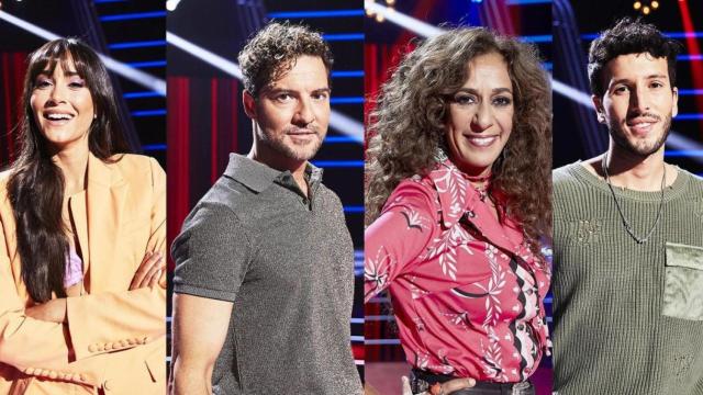 Aitana, David Bisbal, Rosario y Sebastián Yatra / ANTENA 3