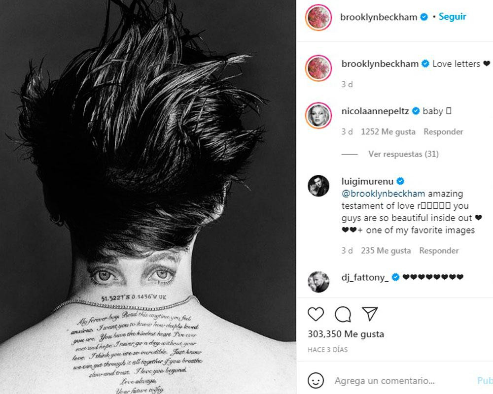 El tatuaje /INSTAGRAM