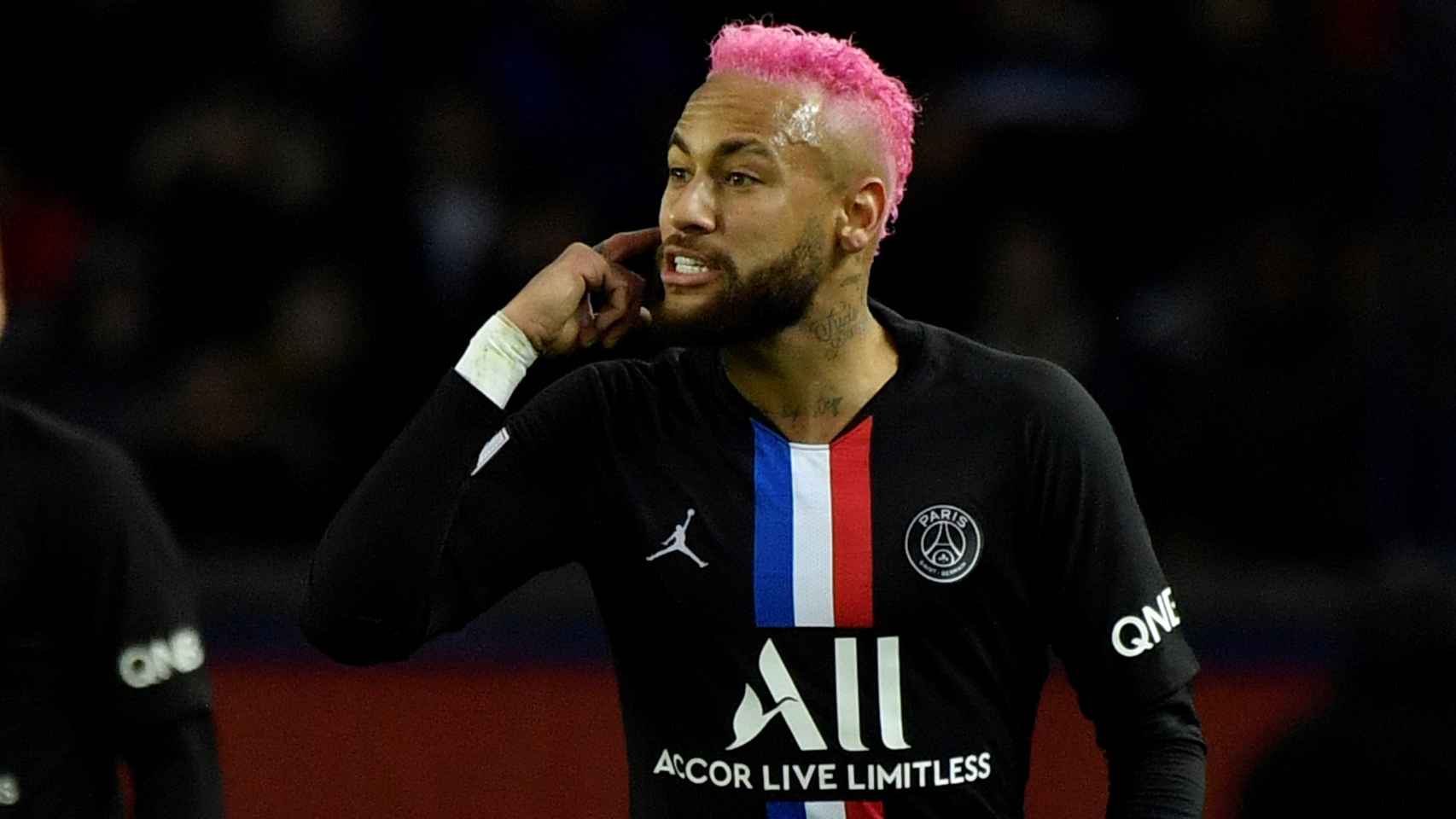 Neymar en un encuentro con el PSG /EFE