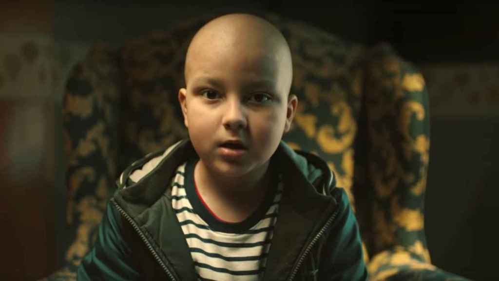 Fotograma del anuncio del día internacional del cáncer infantil