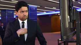 Nasser Al Khelaifi, acudiendo a un acto con el Paris Saint-Germain / REDES