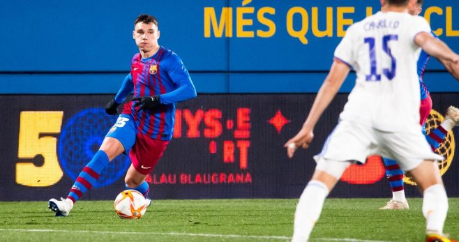 Ferran Jutglà con el Barça B / FCB