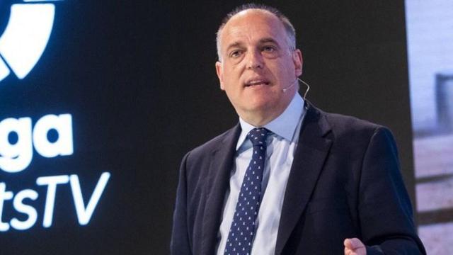 Javier Tebas, presidente de la Liga, en una imagen de archivo / EFE