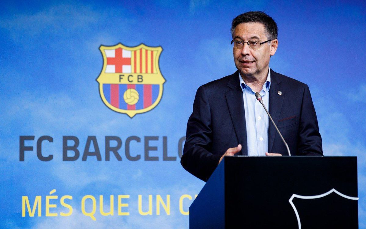 Josep María Bartomeu, en un acto del Barça | EFE