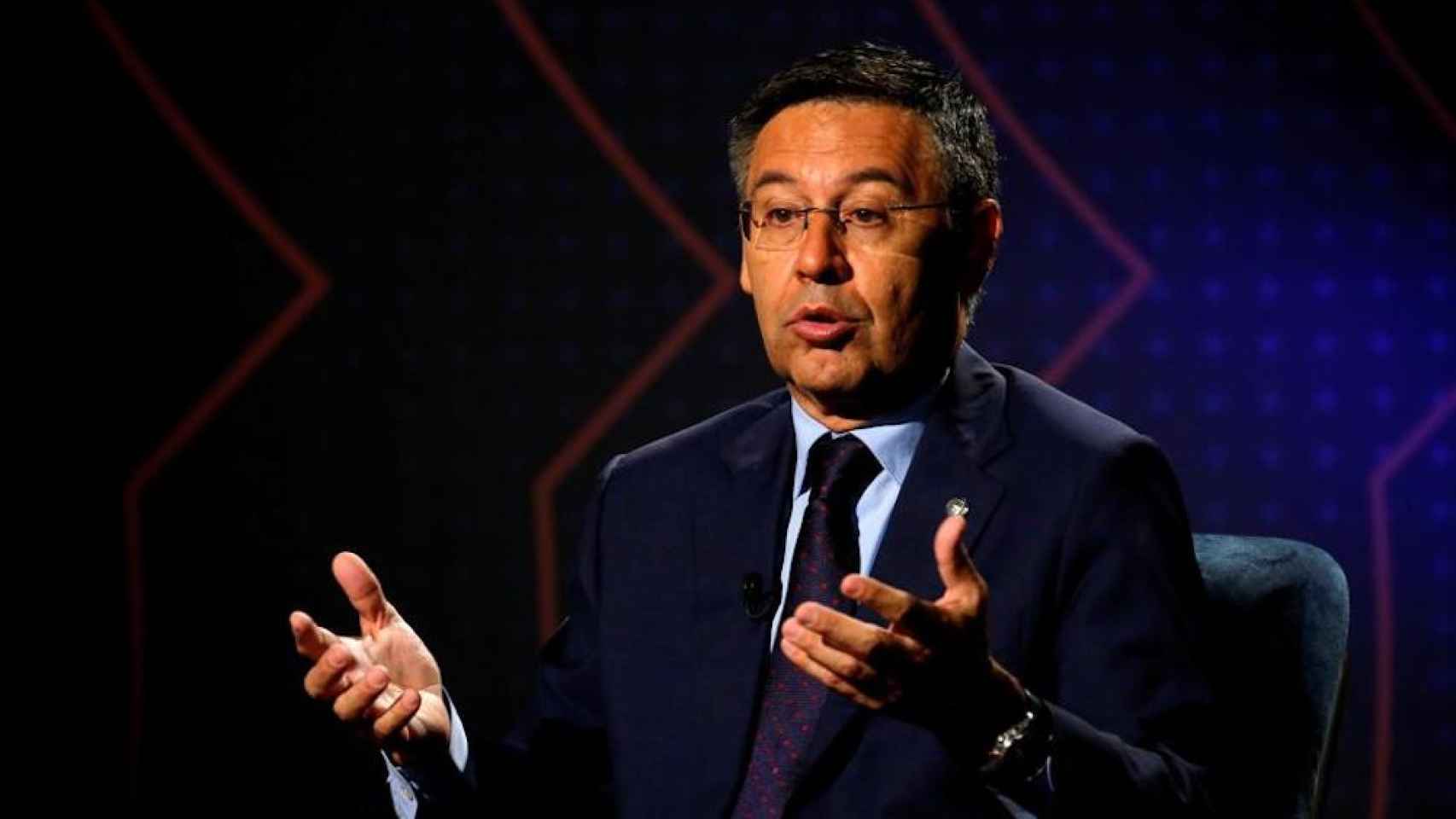 Una foto de Josep Maria Bartomeu, presidente del Barça / Barça TV