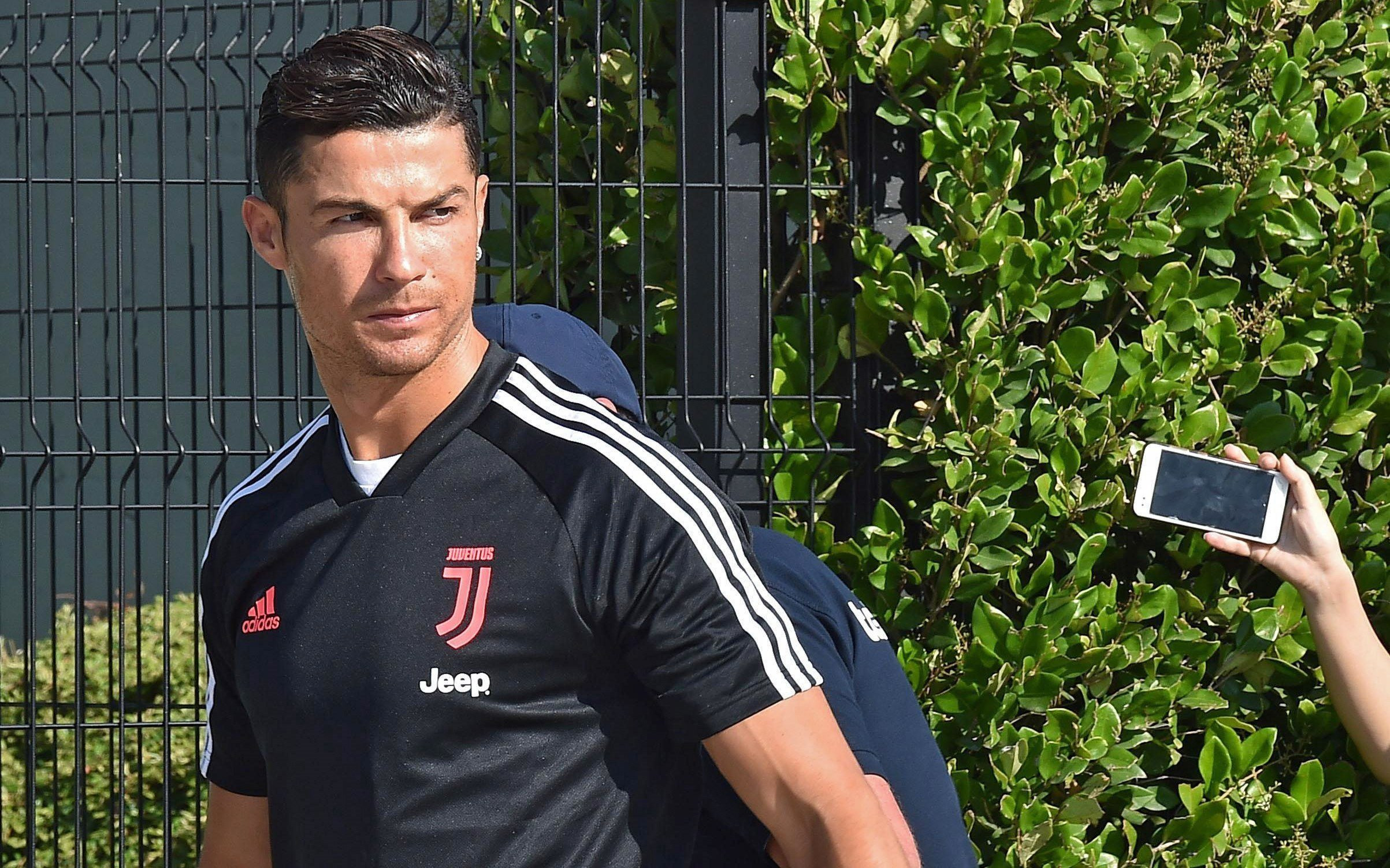 Cristiano Ronaldo en la concentración de la Juventus de Turín / EFE