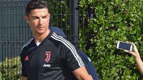 Cristiano Ronaldo en la concentración de la Juventus de Turín / EFE