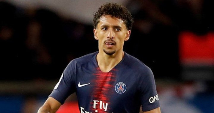 Una foto de Marquinhos durante un partido con el PSG / EFE