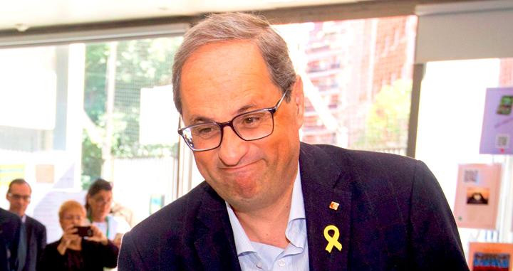 El presidente de la Generalitat, Quim Torra / EFE