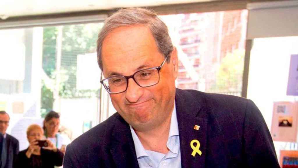 El presidente de la Generalitat, Quim Torra / EFE