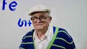 David Hockney, en una imagen de 2017 / Connaissance des Arts (WIKIMEDIA COMMONS)