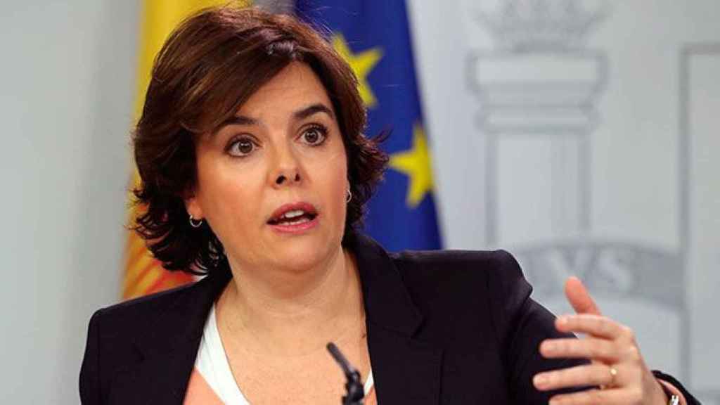 Soraya Sáenz de Santamaría, vicepresidenta del Gobierno / EFE