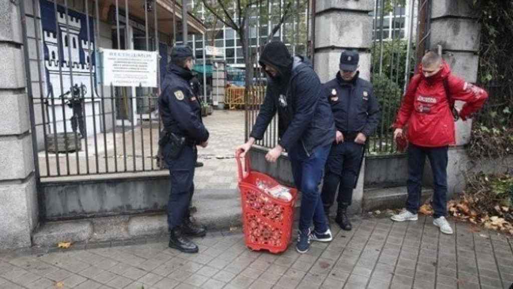 La Policía vuelve a desalojar un edificio okupado por Hogar Social Madrid / EP