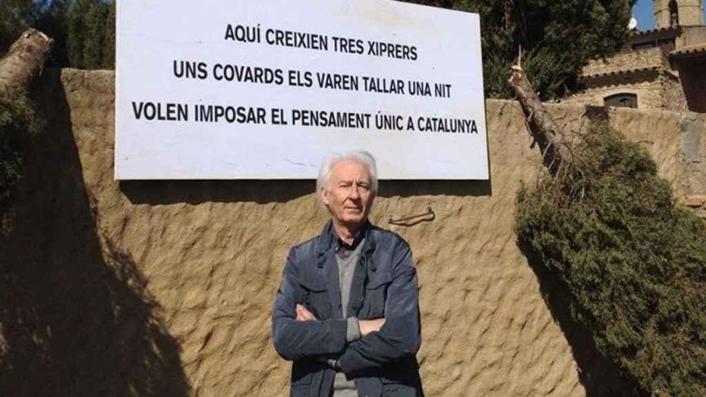 El dramaturgo Albert Boadella denuncia que sufre ataques vandálicos por no apoyar al independentismo.