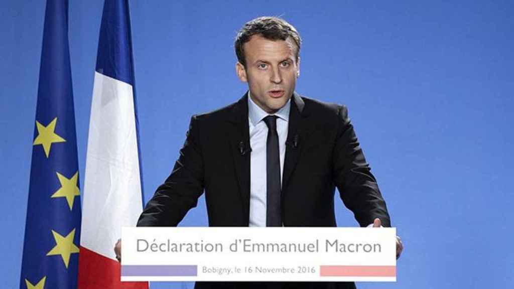 Emmanuel Macron en una foto de archivo / EFE