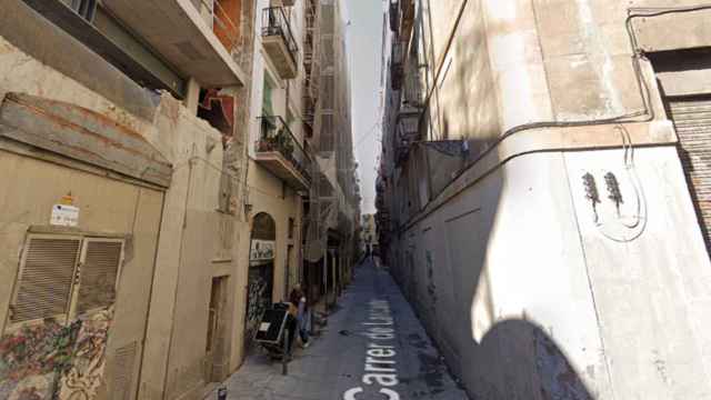 Calle Lancaster, en el barrio del Raval, en Barcelona / GOOGLE STREET VIEW