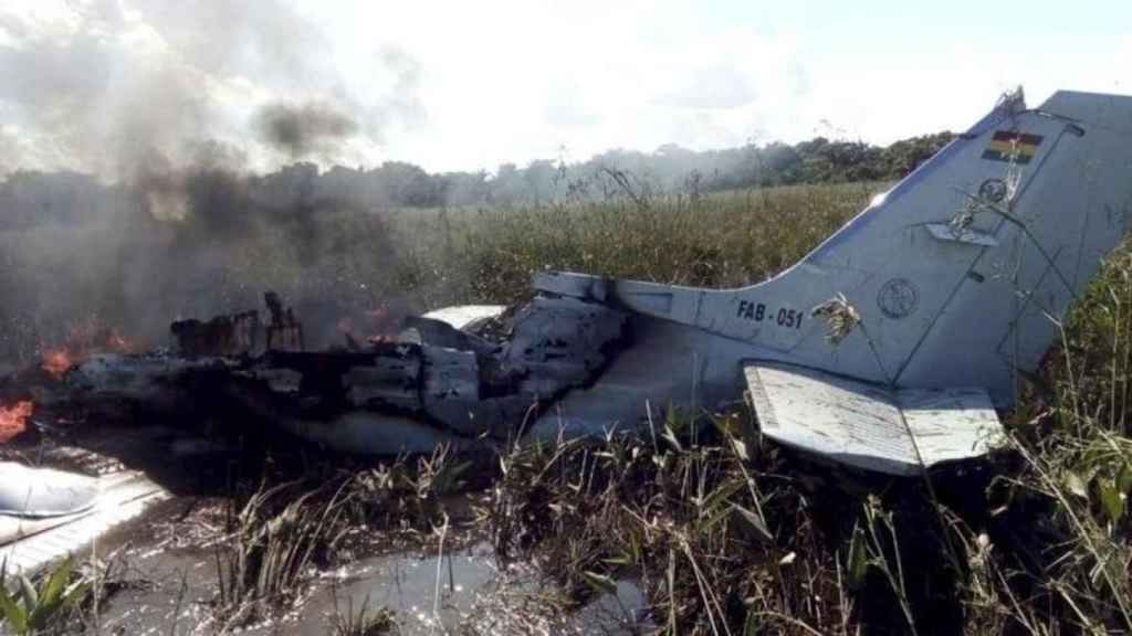 La avioneta siniestrada en Bolivia en la que viajaban los tres catalanes fallecidos / TWITTER