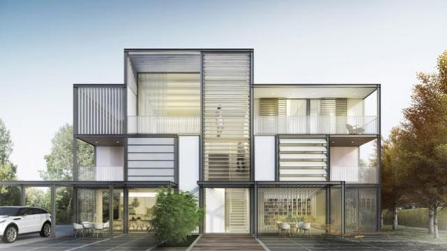 Las Villas Bonanova son la promoción residencial más lujosa de Barcelona / CG