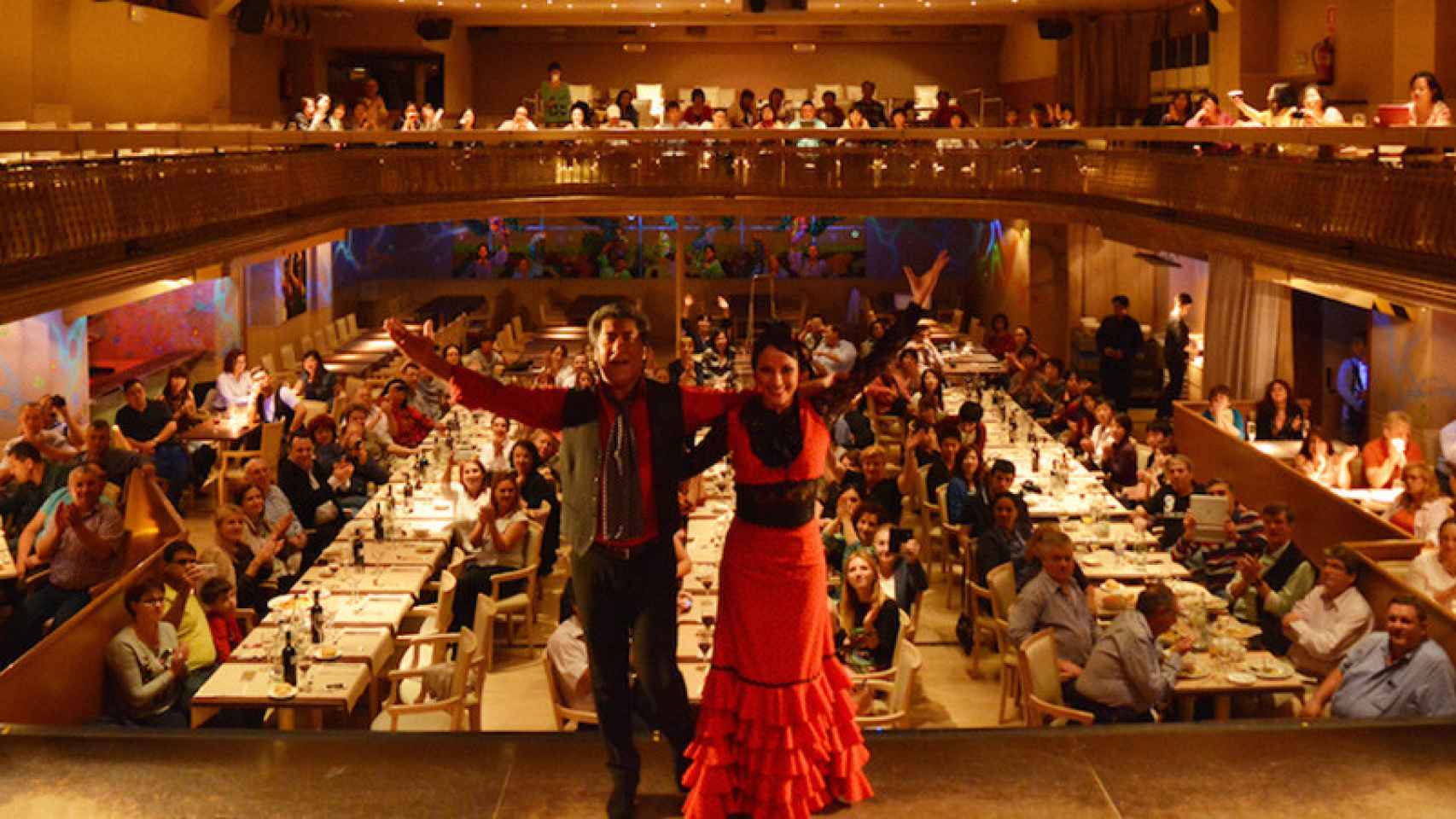 Imagen interior del Palacio del Flamenco, situado en la calle Balmes de Barcelona / PALACIO DEL FLAMENCO