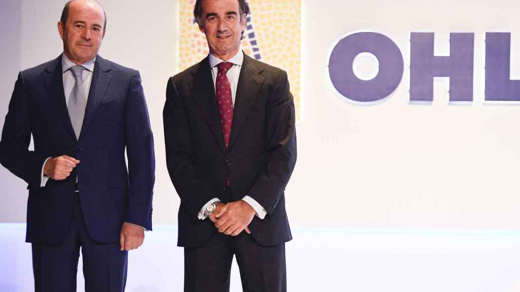 El presidente de OHL, Juan Villar-Mir, y el consejero delegado, Juan Antonio Fernández Gallar / EUROPA PRESS